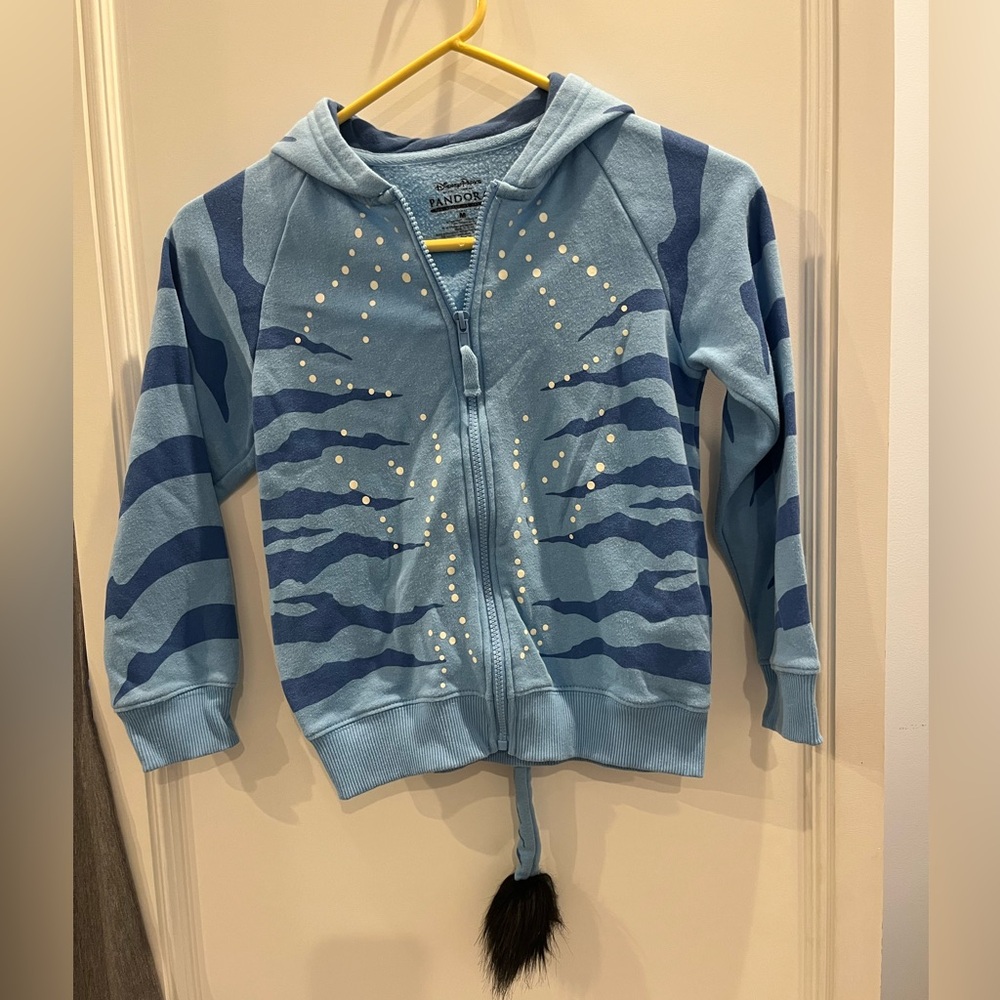 Disney  Pandora Avatar Full Zip Hoodie - Kids Size M (7/8)